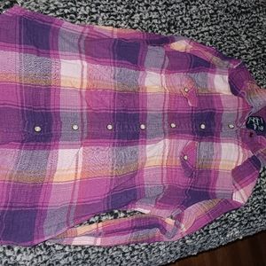 American Eagle button up